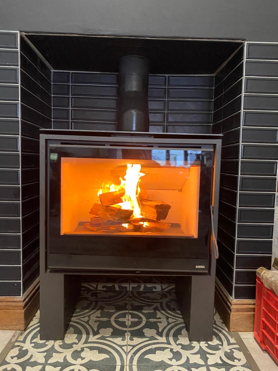 Freestanding Fireplace